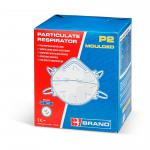 Beeswift B-Brand P2 Moulded Particulate Respirator Mask White (Pack of 20) White BSW33842