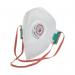 Beeswift P2 Fold Flat Valved Mask Pack of 20 BBFFP2VN BSW33846