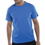 Beeswift Click Heavyweight 100% Cotton T-shirt Royal Blue S BSW33860