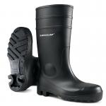 Dunlop Protomaster Full Safety Wellington PVC Waterproof Boots 1 Pair Black 11 142PP11 BSW33924