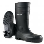 Dunlop Protomaster Full Safety Wellington PVC Waterproof Boots 1 Pair Black 13 142PP13 BSW33926