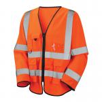 Beeswift PKJ Executive Sleeved Vest Orange 3XL BSW34031