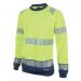 Beeswift High Visibility Two Tone Sweatshirt Saturn YellowNavy Blue 2XL HVTT020SYN2XL BSW34423