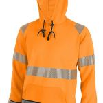 Beeswift High Visibility Two Tone Sweatshirt Orange/Black 3XL BSW34424