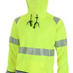 Beeswift High Visibility Two Tone Sweatshirt Saturn Yellow/Navy Blue M BSW34434