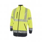 Beeswift High Visibility Two Tone Softshell Jacket Saturn YellowNavy XL HVTT040SYNXL BSW34450