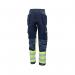 Beeswift High Visibility Two Tone Trousers Saturn YellowNavy 34R HVTT080SYN34 BSW34492