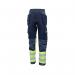 Beeswift High Visibility Two Tone Trousers Saturn YellowNavy 40S HVTT080SYN40S BSW34502