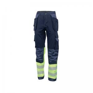 Beeswift High Visibility Two Tone Trousers Saturn YellowNavy 42S
