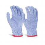 Beeswift Glovezilla Cut Resistant Food Safe Gloves 1Pr Blue S GZ10BS BSW35189