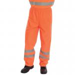 Beeswift Bseen PU Overtrousers Orange 3XL BSW35264