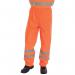 Beeswift Bseen PU Overtrousers Orange L PUTORL BSW35268