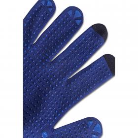 Beeswift Touch Screen Knitted Gloves Polyester/Cotton (Pack of 10) Blue XL BSW35464