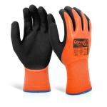 Beeswift Glovezilla LatexThermal Gloves (Pack of 10) Orange S BSW36190