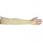 Beeswift Glovezilla Para-Aramid Sleeve with Thumb Holes 1Pr Yellow 18 Inch GZ15Y18TH BSW36586
