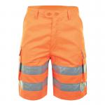 Beeswift Rail Spec High Visibility Shorts Orange 44 BSW36815