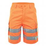 Beeswift Rail Spec High Visibility Shorts Orange 46 BSW36816