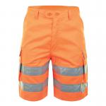 Beeswift Rail Spec High Visibility Shorts Orange 46 BSW36816