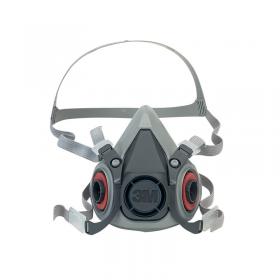 3M Reusable Half Face Mask Medium 3M6200M BSW37591
