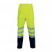 Beeswift Deltic High Visibility Over Trousers Two Tone Saturn YellowNavy Blue S BSW37724