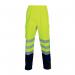 Beeswift Deltic High Visibility Over Trousers Two Tone Saturn Yellow/Navy Blue M BSW37725