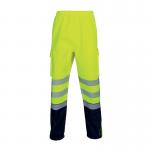 Beeswift Deltic High Visibility Over Trousers Two Tone Saturn YellowNavy Blue 4XL BSDTRTTSYN4XL BSW37730