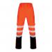 Beeswift Deltic High Visibility Over Trousers Two Tone Orange/Black S BSW37733