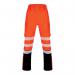 Beeswift Deltic High Visibility Over Trousers Two Tone Orange/Black M BSW37734