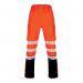 Beeswift Deltic High Visibility Over Trousers Two Tone OrangeBlack XL BSW37736