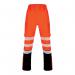 Beeswift Deltic High Visibility Over Trousers Two Tone OrangeBlack XL BSDTRTTORBLXL BSW37736