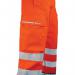 Beeswift Deltic High Visibility Over Trousers Two Tone OrangeBlack 3XL BSW37738