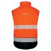 Beeswift Deltic High Visibility Gilet Two-Tone OrangeBlack 4XL BSDBWTTORBL4XL BSW37750
