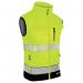 Beeswift Deltic High Visibility Gilet Two-Tone Saturn Yellow/Navy Blue S BSW37753