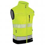 Beeswift Deltic High Visibility Gilet Two-Tone Saturn YellowNavy Blue S BSW37753