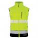 Beeswift Deltic High Visibility Gilet Two-Tone Saturn Yellow/Navy Blue M BSW37754