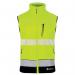 Beeswift Deltic High Visibility Gilet Two-Tone Saturn YellowNavy Blue M BSW37754