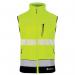 Beeswift Deltic High Visibility Gilet Two-Tone Saturn YellowNavy Blue L BSW37755