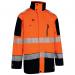 Beeswift Deltic High Visibility Two Tone Jacket Orange/Black S BSW37780