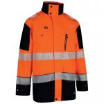 Beeswift Deltic High Visibility Two Tone Jacket OrangeBlack 3XL BSDJTTORBL3XL BSW37784