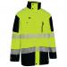 Beeswift Deltic High Visibility Two Tone Jacket Saturn YellowNavy Blue 4XL BSDJTTSYN4XL BSW37792