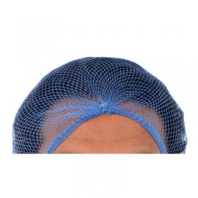 Beeswift Metal Detectable Hairnet (Pack of 100) Blue BSW38460