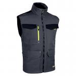 Beeswift Flexworkwear Gilet Two Tone GreyBlack 5XL BSW39142