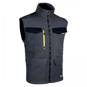 Beeswift Flexworkwear Gilet Two Tone GreyBlack 2XL SFBWGYBL2XL