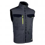 Beeswift Flexworkwear Gilet Two Tone GreyBlack XL SFBWGYBLXL BSW39144