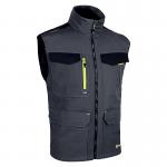 Beeswift Flexworkwear Gilet Two Tone GreyBlack L SFBWGYBLL BSW39145
