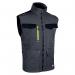 Beeswift Flexworkwear Gilet Two Tone GreyBlack XS BSW39148