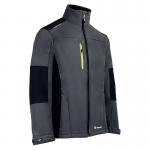 Beeswift FlexSoftshell Jacket Two-Tone Grey/Black 3XL BSW39149