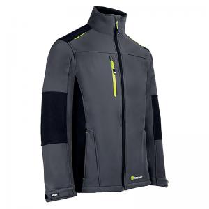 Beeswift FlexSoftshell Jacket Two-Tone GreyBlack XS SFSJGYBLXS