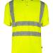 Beeswift Envirowear High Visibility Short Sleeve Polo Shirt BSW40105