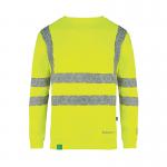 Beeswift Envirowear High Visibility Sweatshirt Saturn Yellow S BSW40108